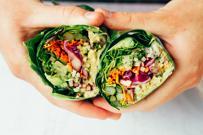 Lunch Box Chicken Salad Wrap - Platein28