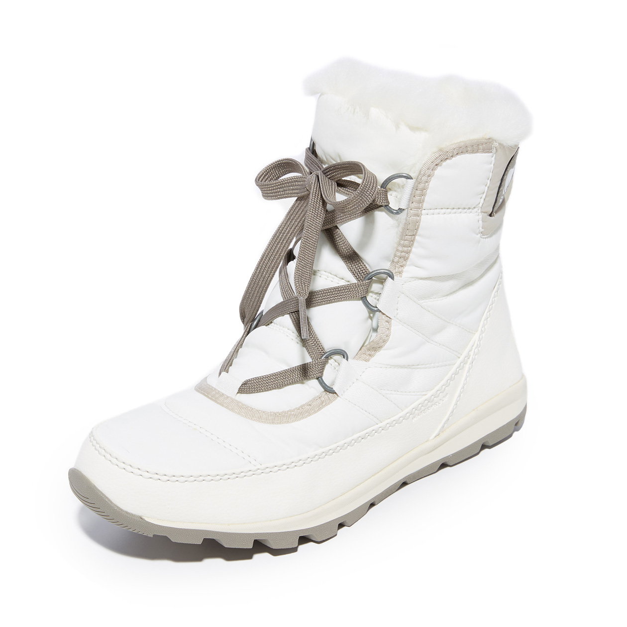 cute white boots
