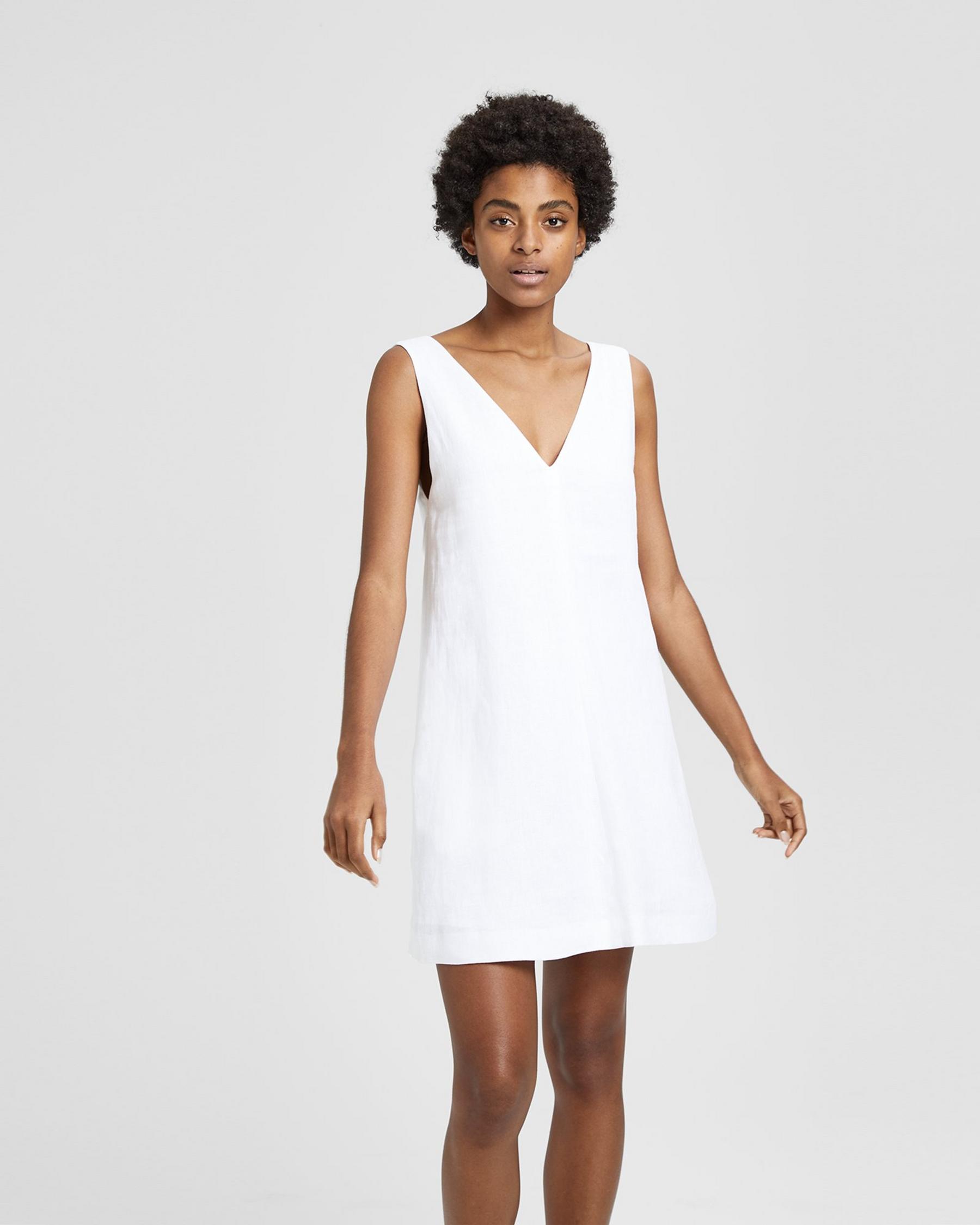 theory easy v shift dress