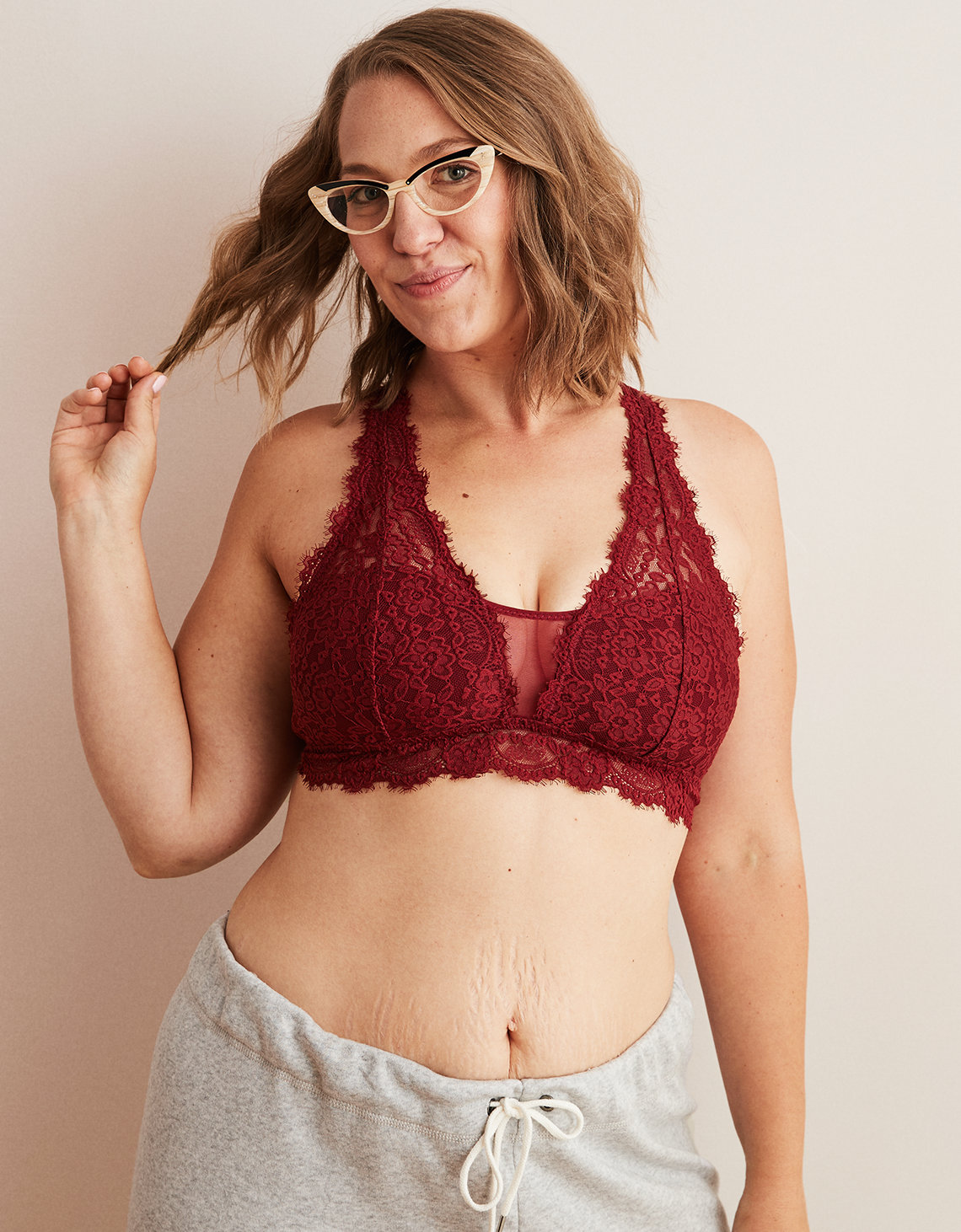 flat chest bralette