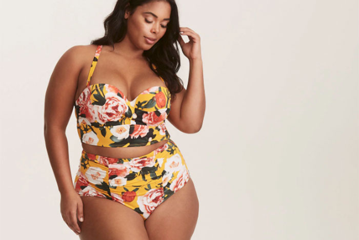 cute plus size swim