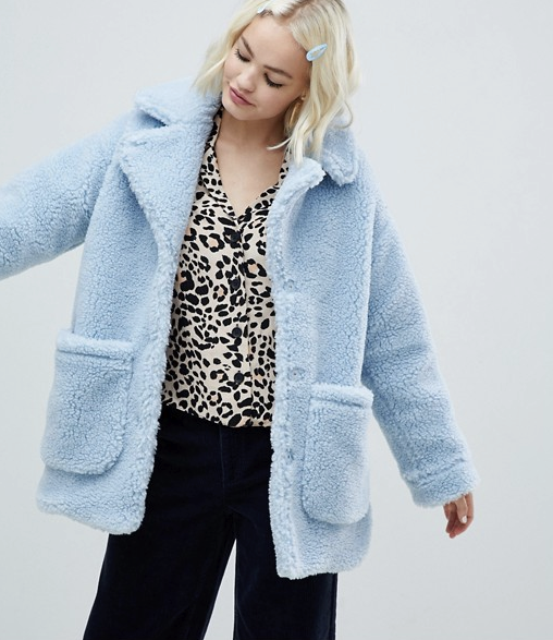 teddy bear jacket forever 21