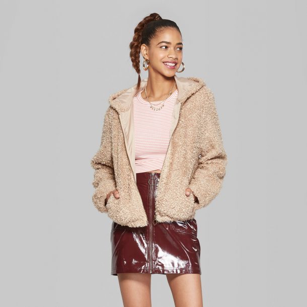 teddy bear jacket forever 21