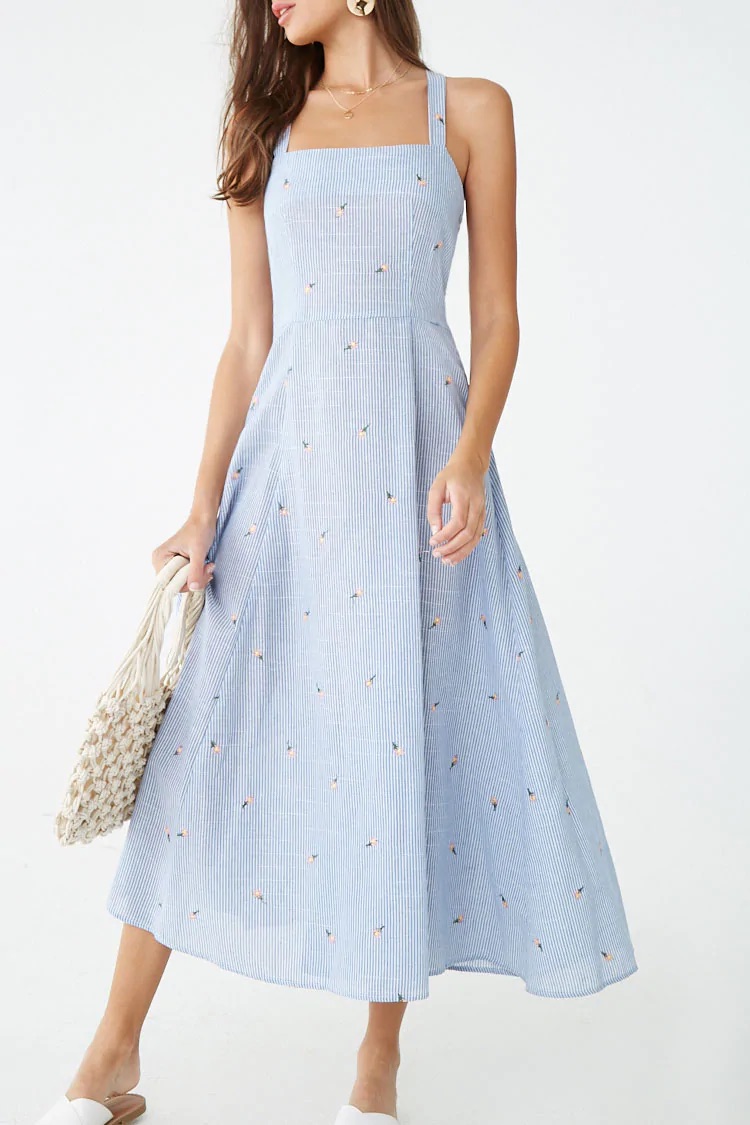 free people papillon maxi dress