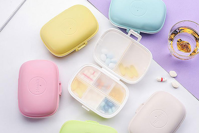 Eco-Friendly & Trendy Pill Boxes Organizer - Inspire Uplift