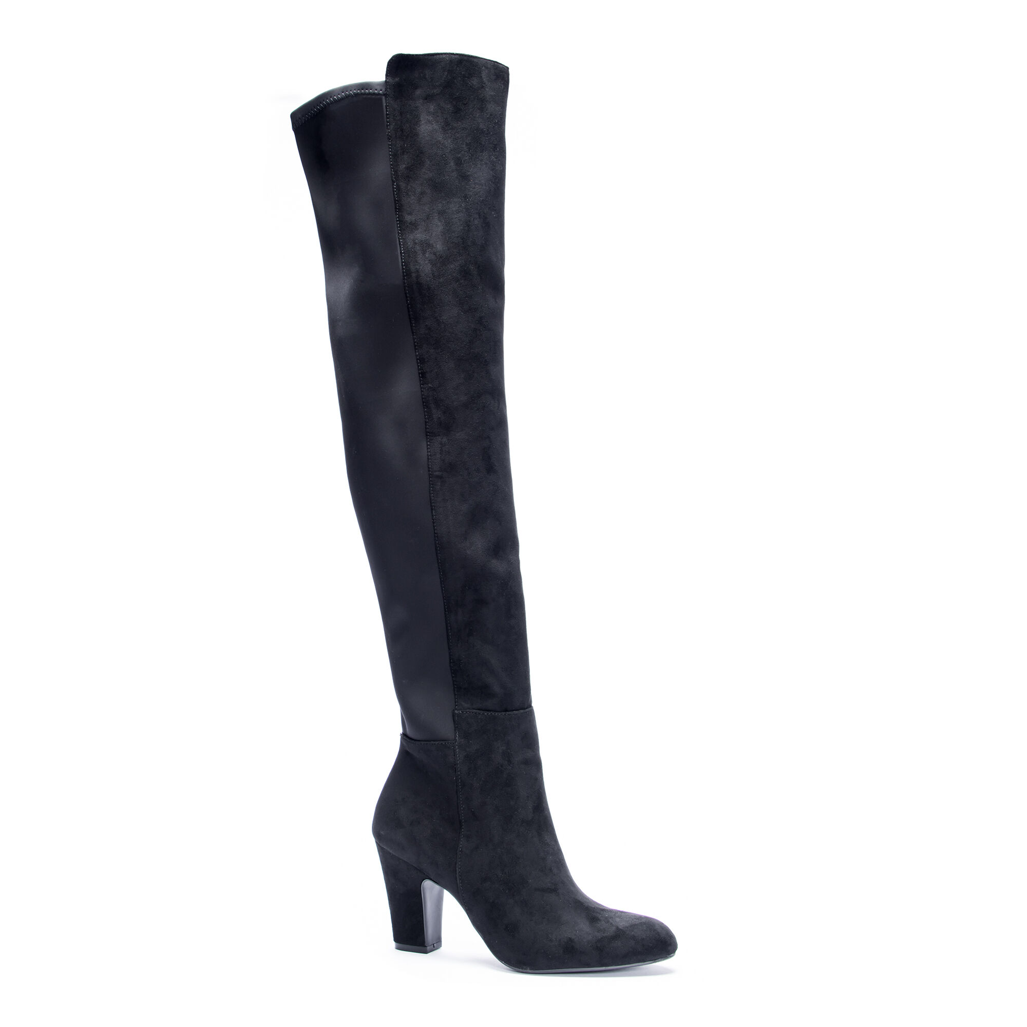 girls black tall boots