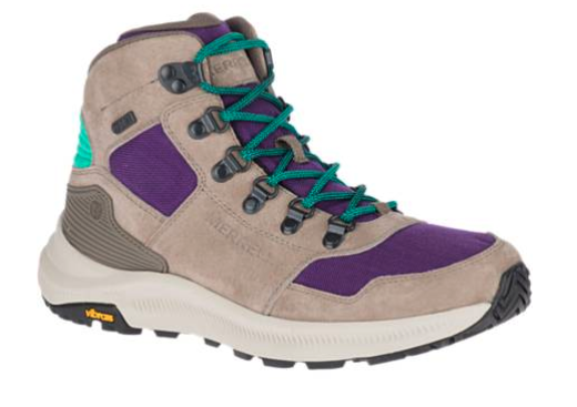 womens purple hiking boots