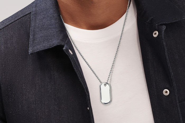 tiffany and co mens necklace