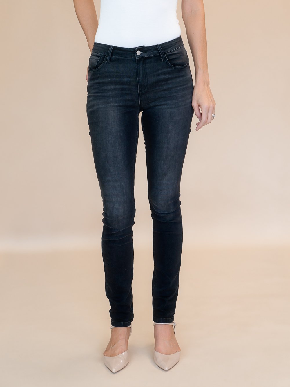 tall girl high waisted jeans