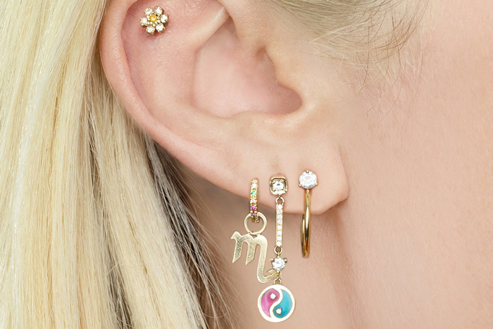 Ear deals hugger hoops