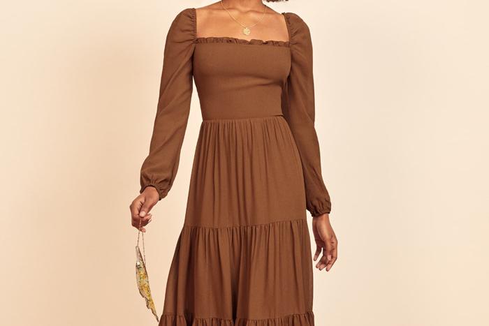 Long flowy 2025 fall dresses