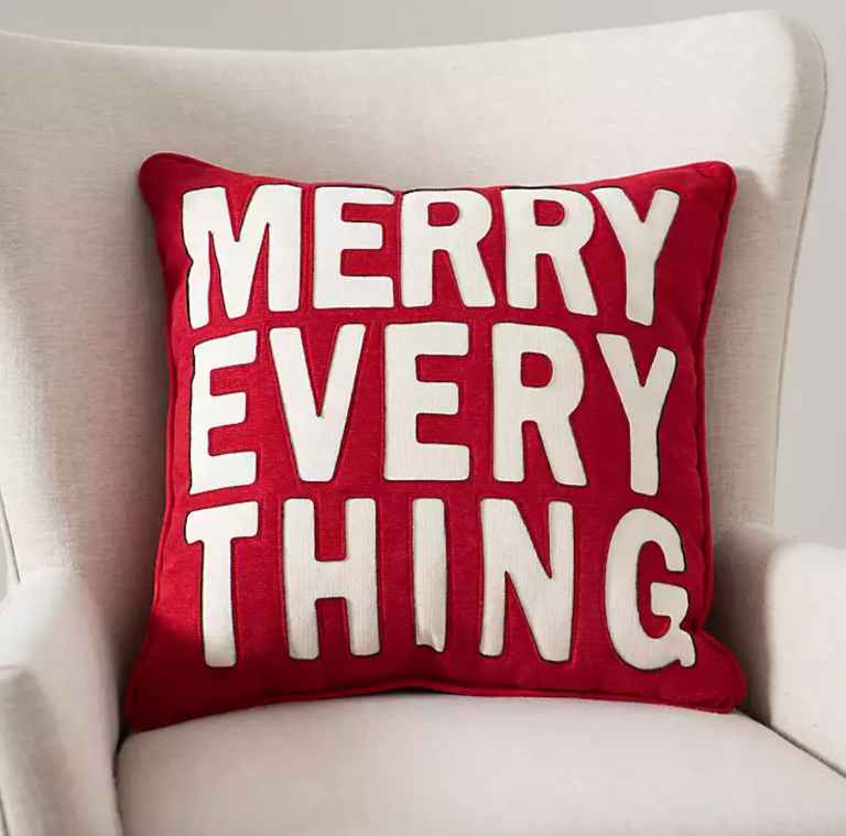 10 Christmas Throw Pillows That Will Make Your Home Look Holly Jolly as