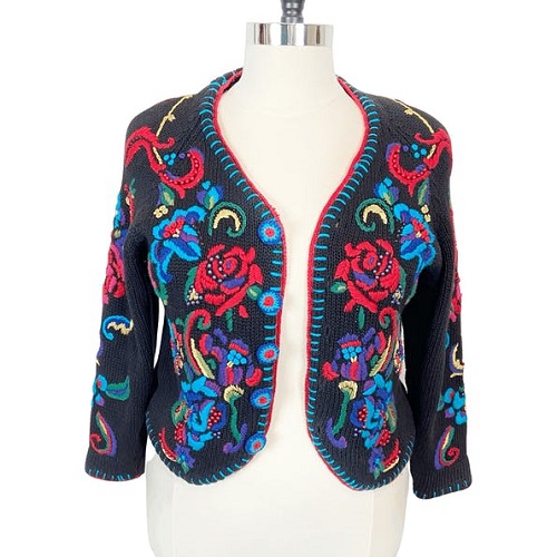 The Prettiest Floral Embroidered Cardigans That Scream Spring