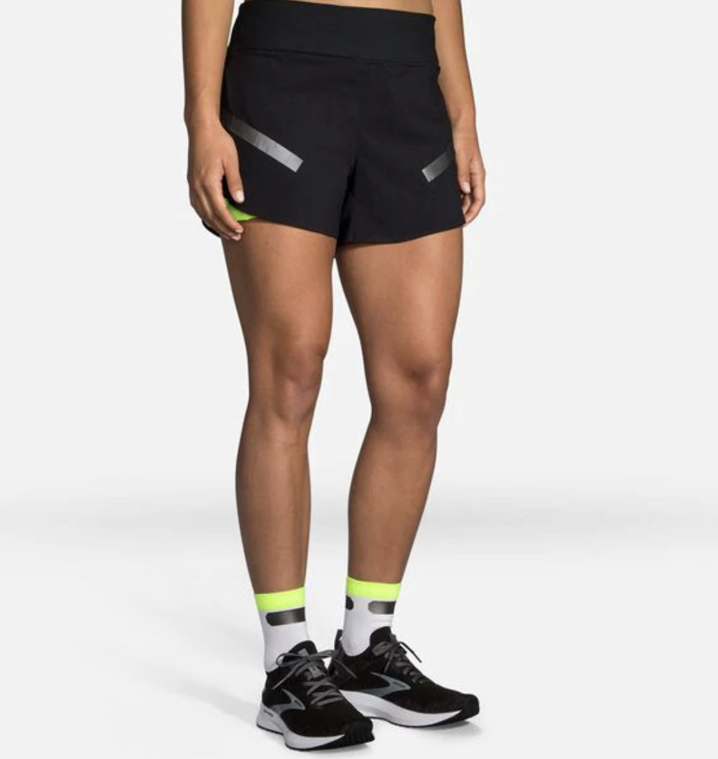 Athleta, Shorts, Athleta Mesh Racer Run Short 4