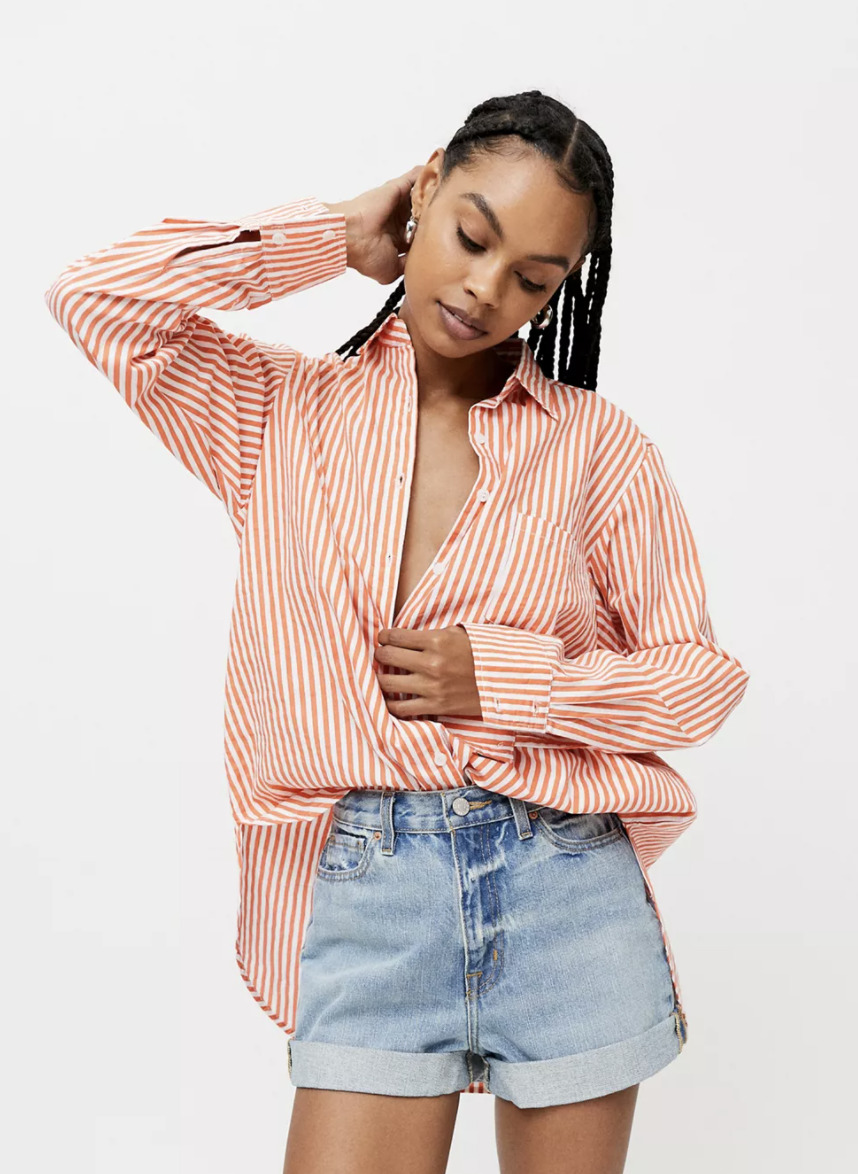 18 Best Oversized Button Down Shirts — Oversized Button-Downs