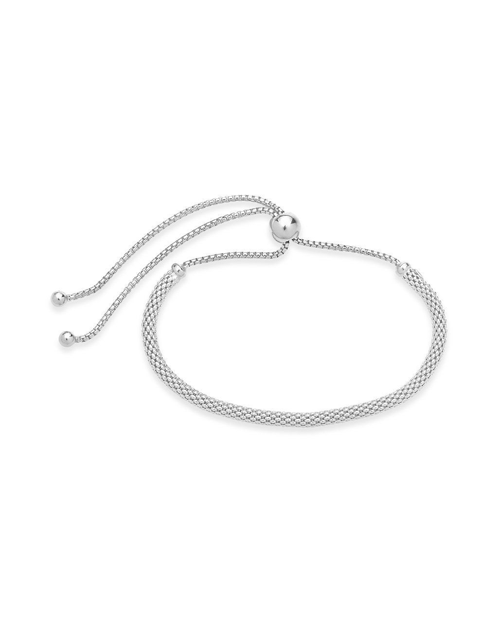 Sterling Silver Delicate 2 Layer Chain Bracelet – Sterling Forever