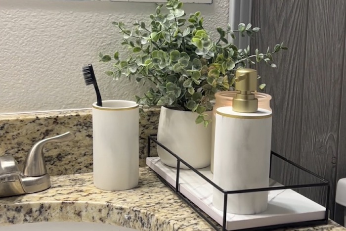 Budget-Friendly Bathroom Counter Decor: Affordable and Attractive – Sweet  Home Vibes