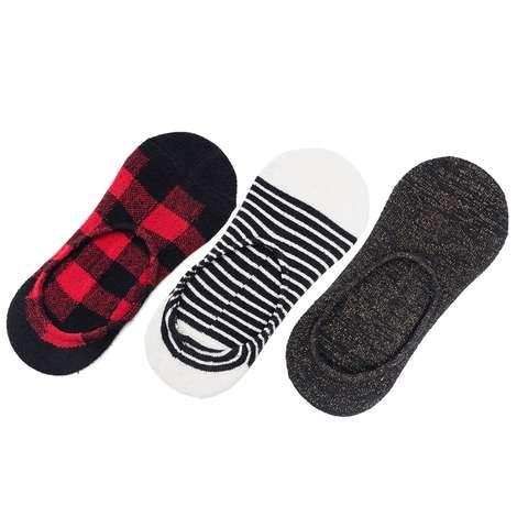 Plush No-Show Fleece Sock Multipack 