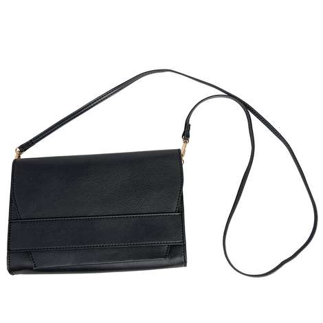 summer and rose black crossbody