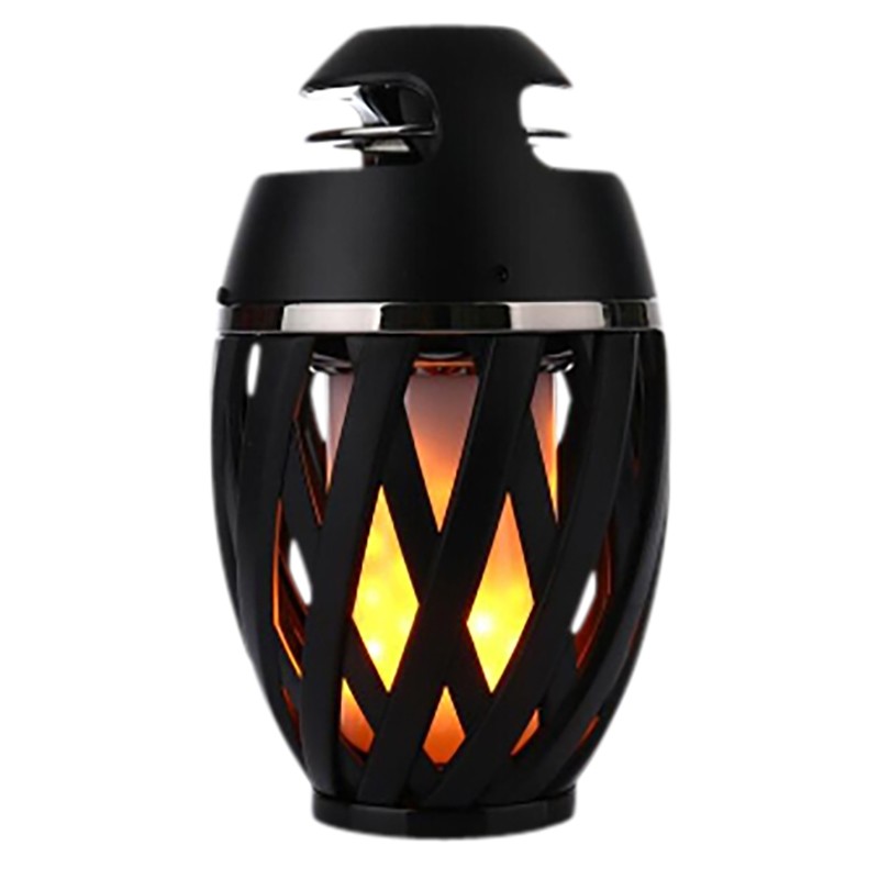 Bluetooth Flame Speaker with 5 ft Pole