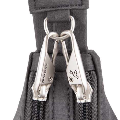 travelon double zip crossbody