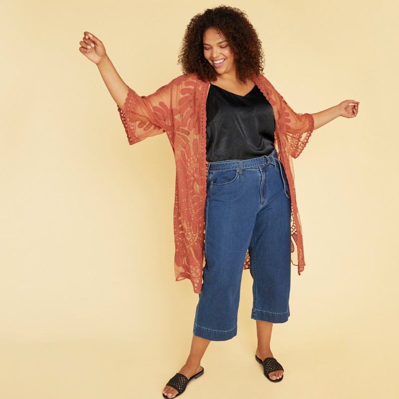 Embroidered Cardigan - Standard