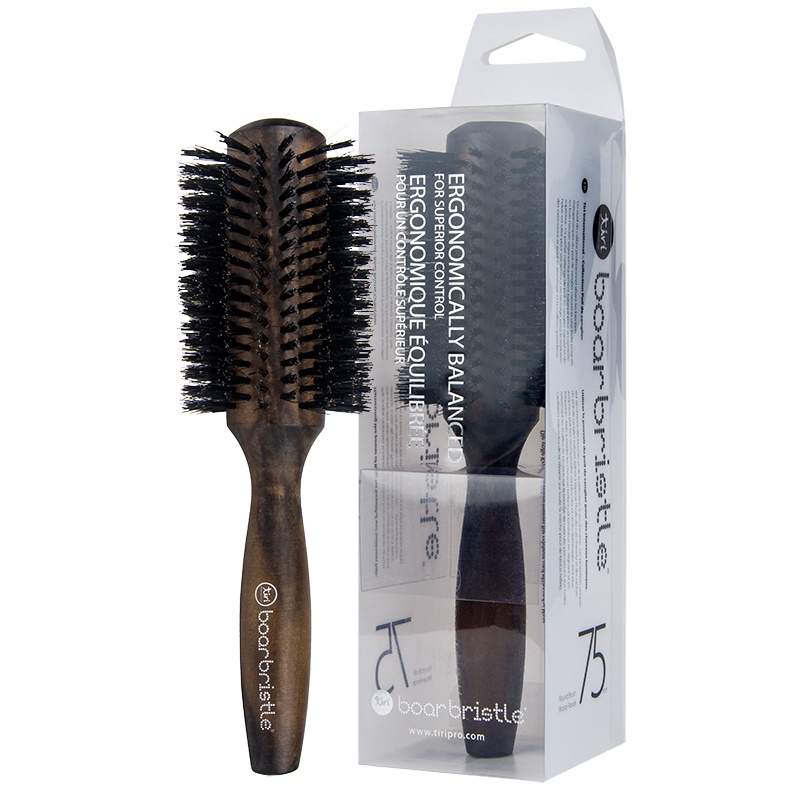 Professional Round Brush with Premium Boar Bristle
