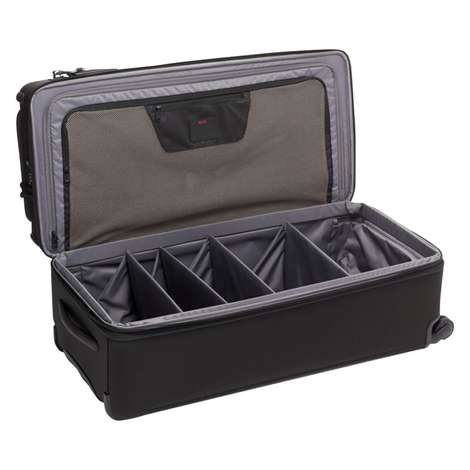 tumi tall 4 wheeled duffel packing case