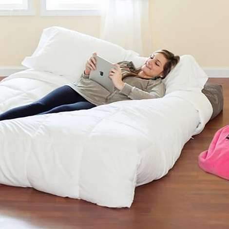 Cordaroy Full Size Convertible Bean Bag Fabfitfun