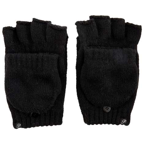 Plush® Fleece-Lined Fingerless Texting Mittens - FabFitFun