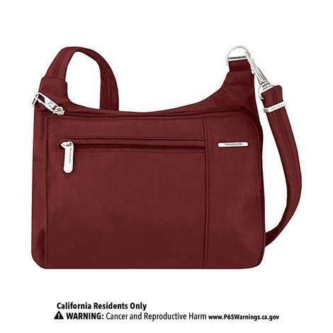Travelon anti theft asymmetric medium crossbody