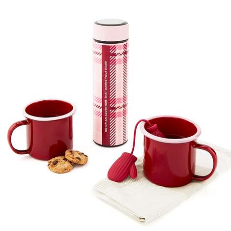 thermos and mug set