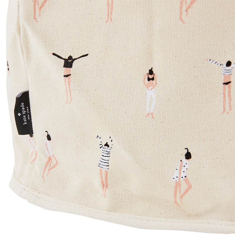Getting Dressed Short Round Canvas Bin