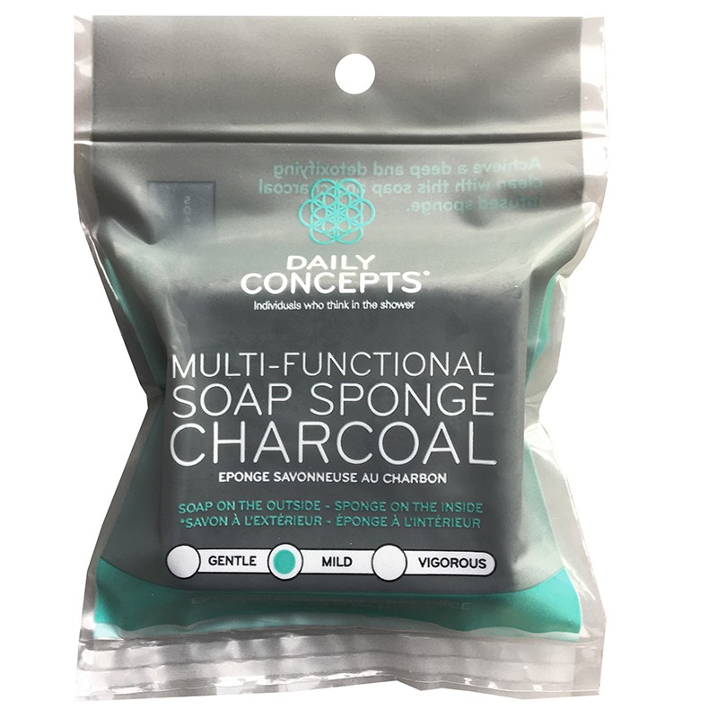 Multifunctional Soap Sponge - Charcoal