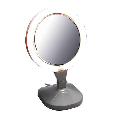 Floxite 10x 1x Lighted Daylight Swivel Mirror Fabfitfun Floxite 10x 1x Lighted Daylight Swivel