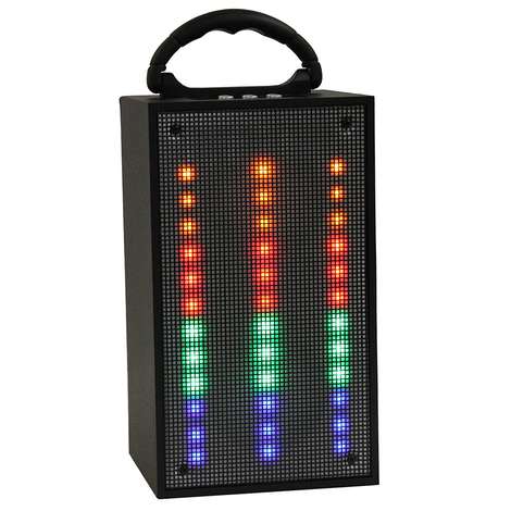 flashing bluetooth speaker