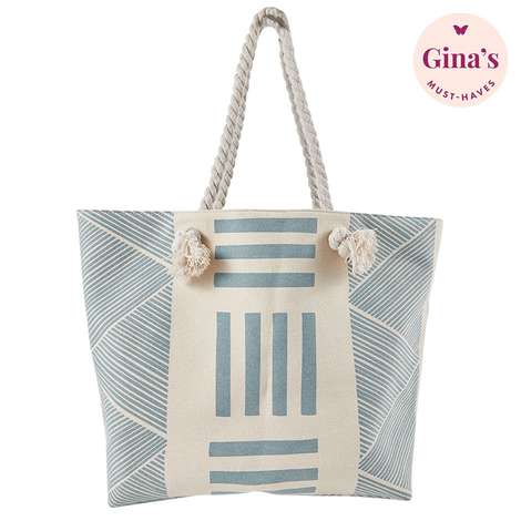 summer and rose beach tote
