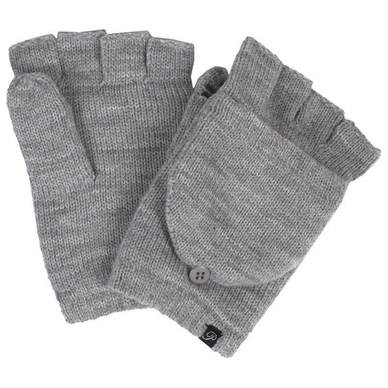 Fleece-Lined Fingerless Texting Mittens
