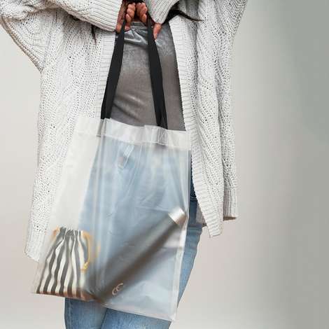 Rains 2025 transparent shopper