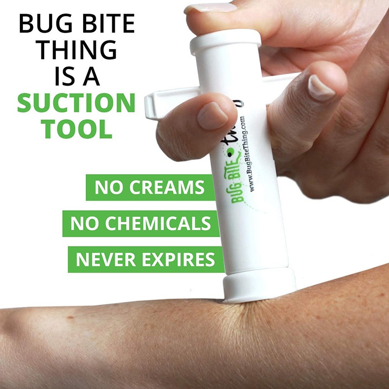 Insect Bite Relief & Sting Suction Tool (2 Pack)