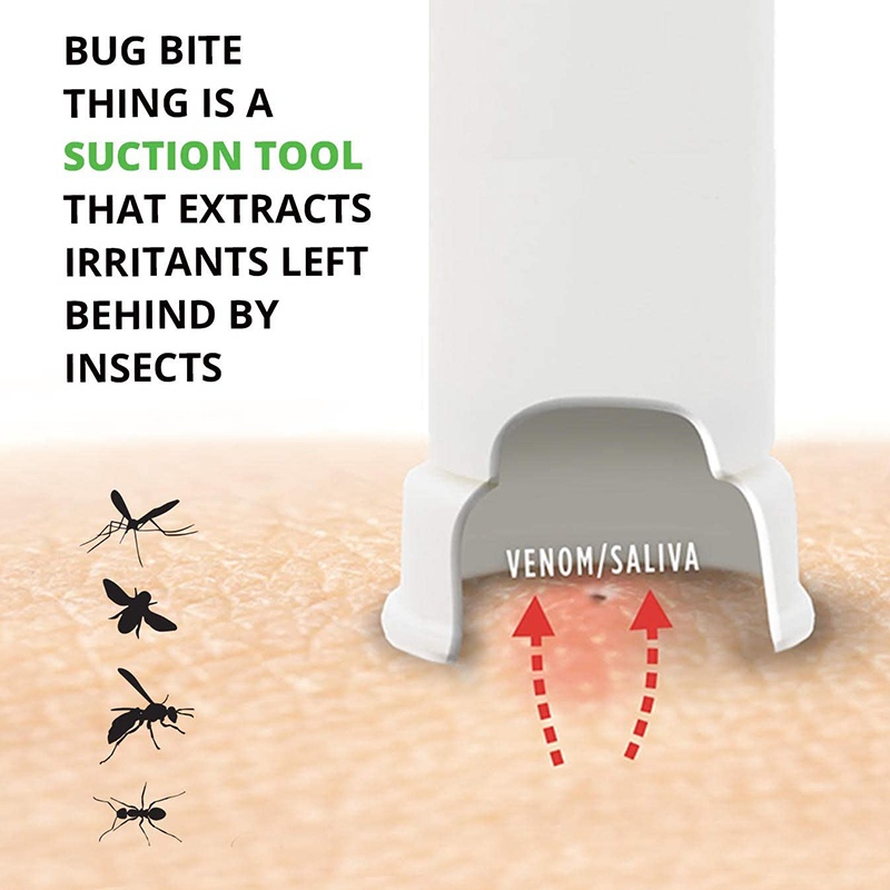 Insect Bite Relief & Sting Suction Tool (2 Pack)