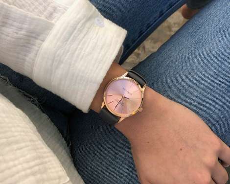 Monroé Classique Watch in shops Sunburst Solérose