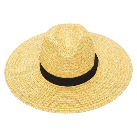 Obagi Straw Hat with Brown store Ribbon detail