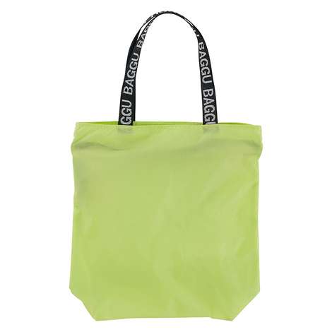 Ripstop Tote in Lime by Baggu - FabFitFun