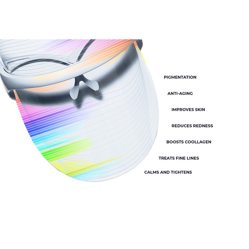 7 in 1 LED Light Therapy Mask